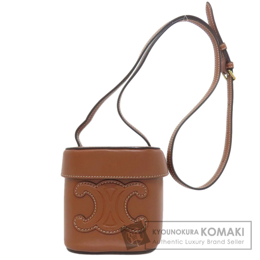 Celine Cuir Triomphe Shoulder Bag Calfskin